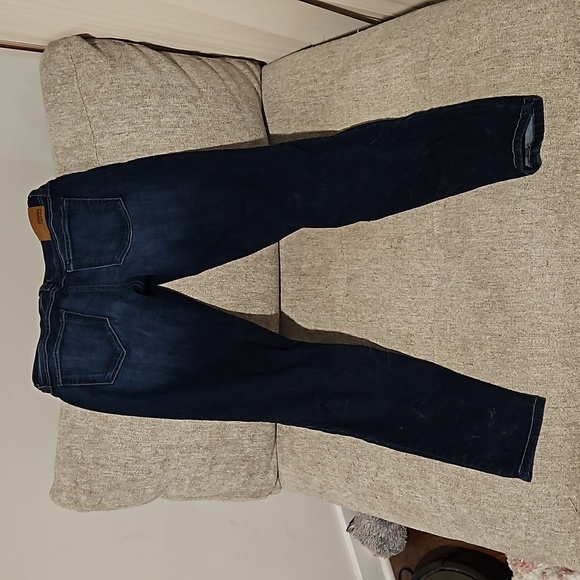 Fran Denim Dana Low Rise Skinny Jean in Dark Wash Athletic Fit Denim Size 28 - Picture 4 of 4